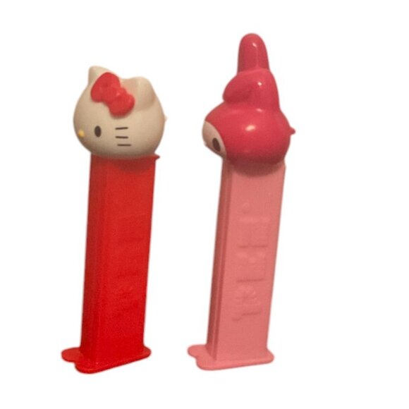 Hello Kitty Pez Dispenser lot of 2 preowned - Picture 3 of 4